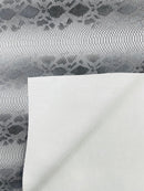 Viper Snake Skin Texture Faux Leather Fabric - 54" Wide - Sold By The Yard