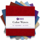 Color Waves - 10" Squares - Spectrum (42 Cuts)