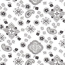 Bandana Print Poly Cotton Fabric