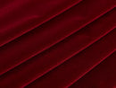 Wine Red Velvet Upholstery Fabric - Soft & Luxurious