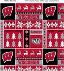 Wisconsin Badgers - Fleece - Christmas Sweater