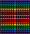 World of Color Quilt Kit - Supreme Solids Edition