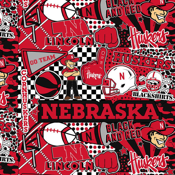 Nebraska Cornhuskers - Pop Art