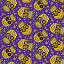 LSU Tigers - Tossed Sugar Skull
