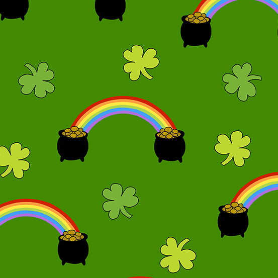 Three's A Charm - Pot o' Gold - Green