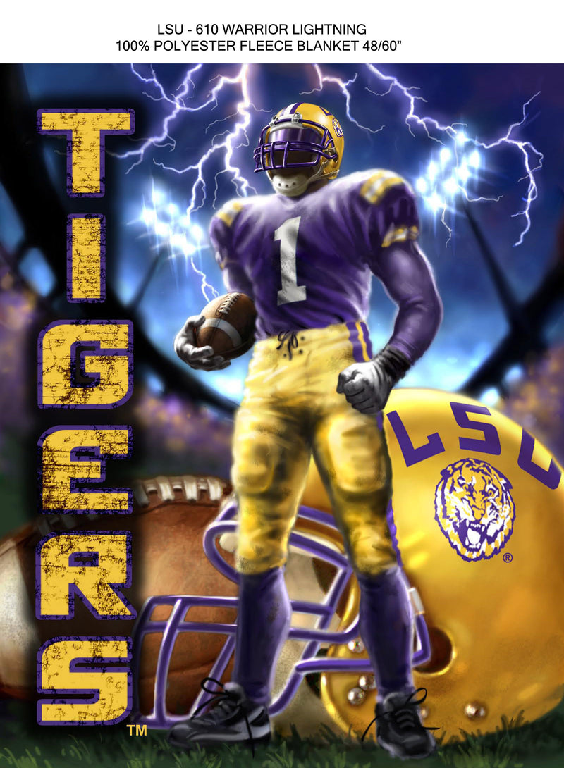 LSU Tigers - Fleece Blanket