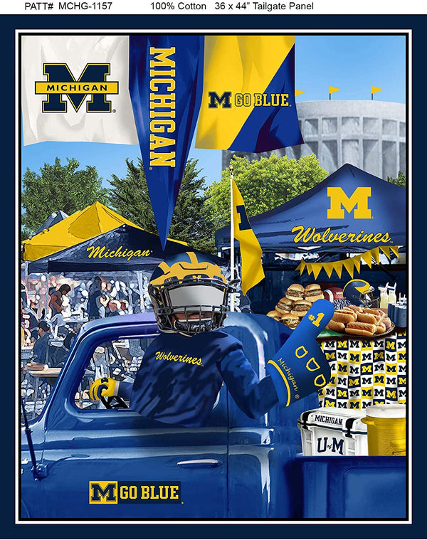 Michigan Wolverines - Tailgate Panel