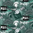 Michigan State Spartans - Graffiti