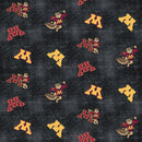Minnesota Gophers - Distressed Logo Flannel
