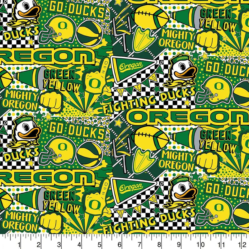 Oregon Ducks - Pop Art