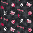Oklahoma Sooners - Distressed Logo Flannel