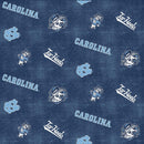 North Carolina Tar Heels - Distressed Logo Flannel