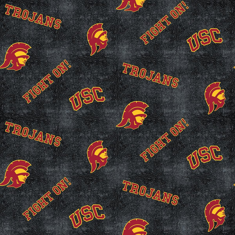 USC Trojans - Distressed Logo Flannel