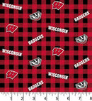 Wisconsin Badgers - Buffalo Plaid