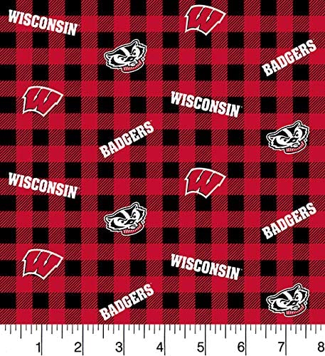 Wisconsin Badgers - Buffalo Plaid